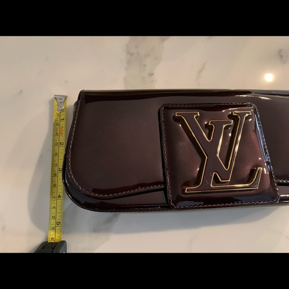 Louis Vuitton Sobe Burgundy Clutch - Picture 9 of 10